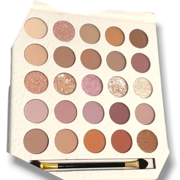 NWT!! LUCKY ME 25-Shade Cream Elf Eyeshadow Palette with Matte Pearly Finish!! - Picture 10 of 12